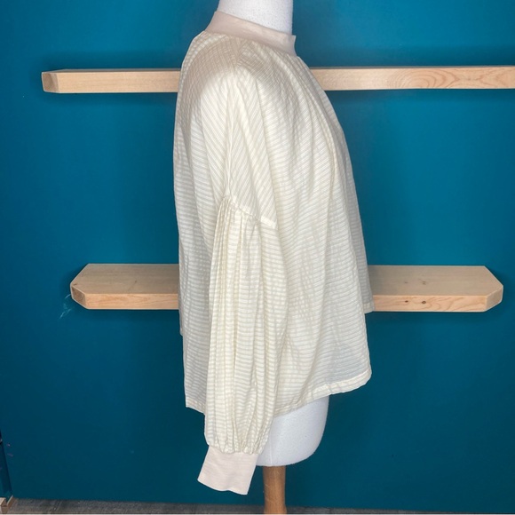 Organic dreamer sheer balloon sleeve blouse - Picture 2 of 7